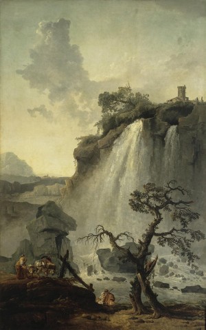 Landscape with a Waterfall